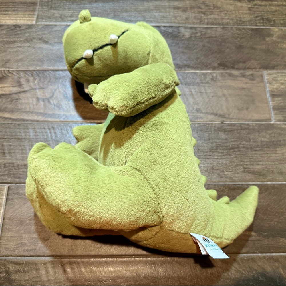 Jellycat Bryno Dinosaur RETIRED RARE 12” - Picture 3 of 8